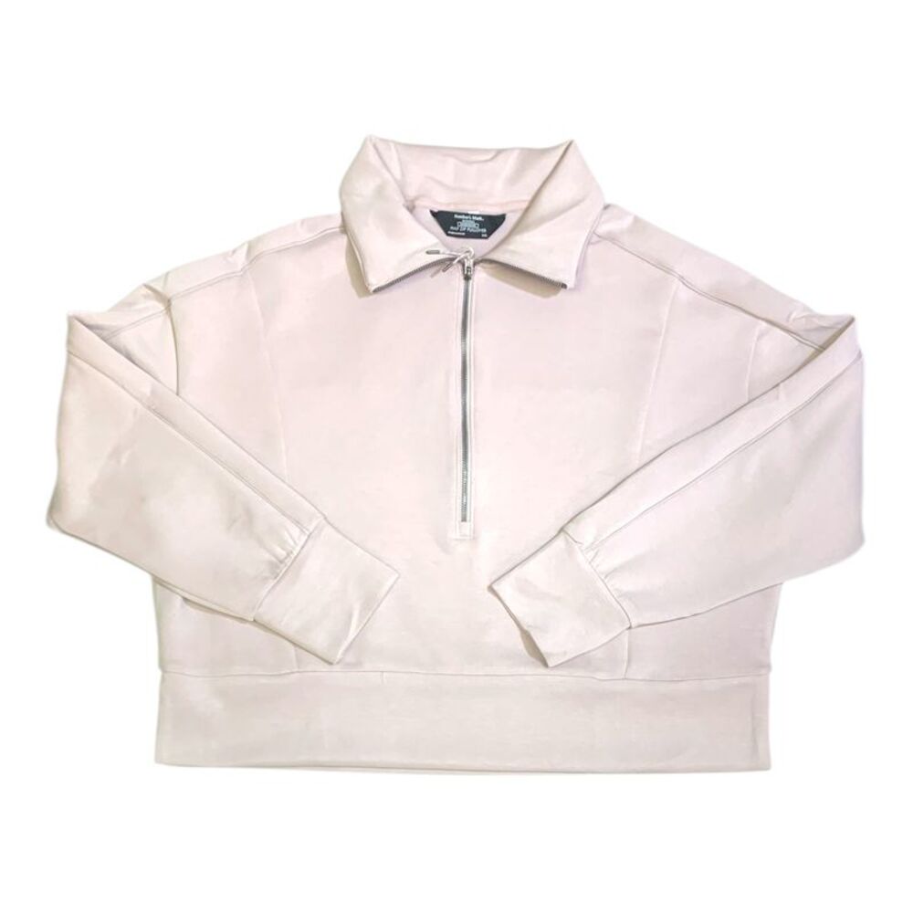 Pink - Member's Mark Women's Sandwash Half-Zip Pullover, Long Sleeve, Mock Colla